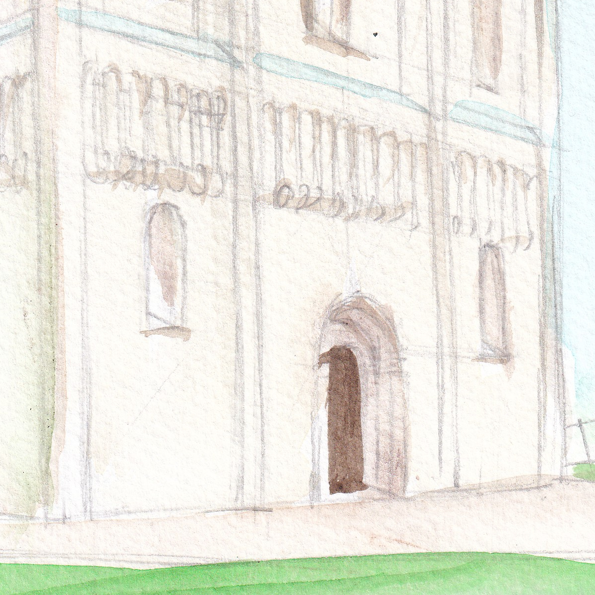 Картина "Дмитриевский собор во Владимире" — изображение 3